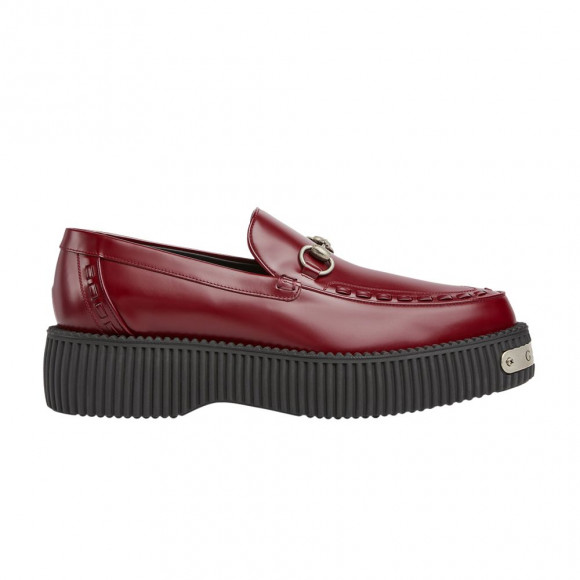 Gucci Horsebit Creeper Loafer 'Rosso Ancora Red' | Men's Size 7 - 797095-AAD30-6207
