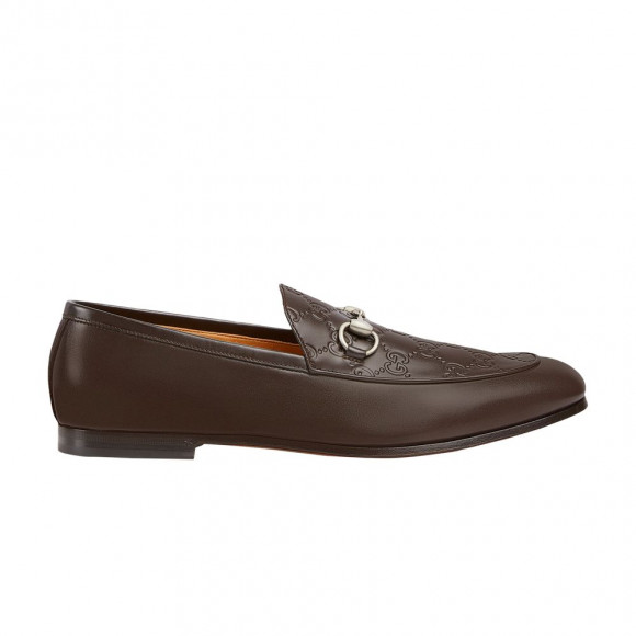 Gucci Horsebit Loafer 'GG Monogram - Brown' | Men's Size 8 - 798997-AAD7E-2145