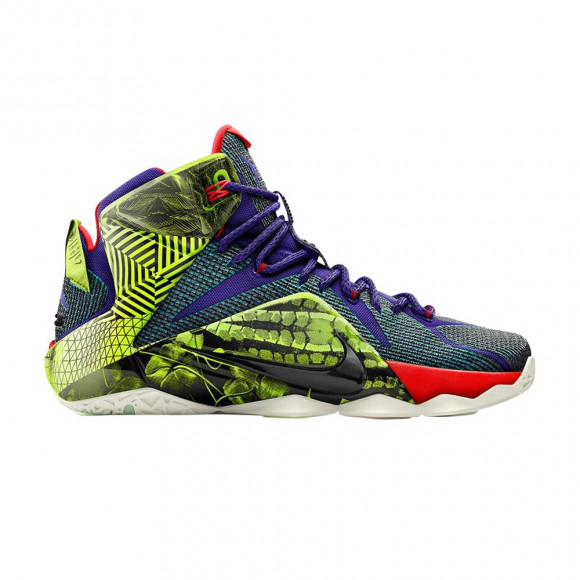 Nike LeBron 12 iD 'Unlocked' | Multi-Color | Men's Size 12.5 - 799181-981