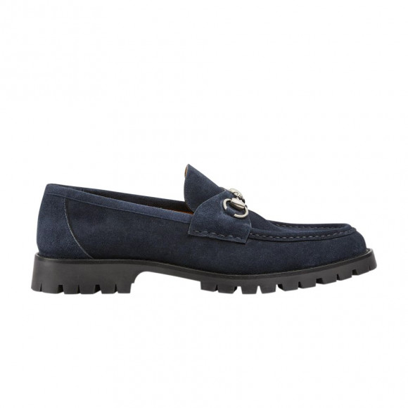 Gucci Loafer Horsebit 'Blue' | Men's Size 7 - 801058-0PV00-4009
