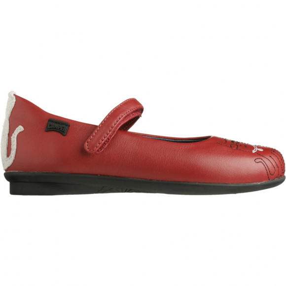 CAMPER Twins - Smart casual shoes for  - Red, Smooth leather - 80291