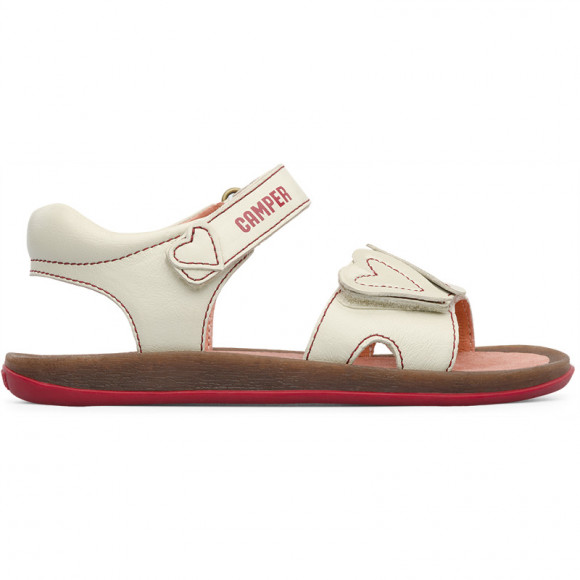 CAMPER Bicho - Sandals for  - Beige, Smooth leather - 80412