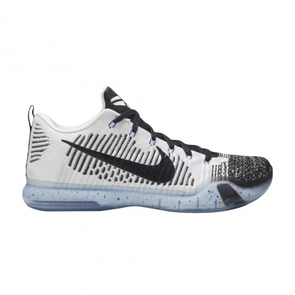 Nike Kobe 10 Elite Premium HTM 'Shark Jaw' Sample | White | Men's Size 7.5 - 805937-100-00-LN2