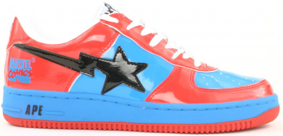 A Bathing Ape Bape Sta Low Marvel Comics Spider Man - 806