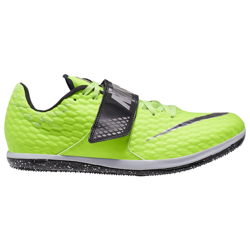 Nike Zoom HJ - Men's Jump Shoes - Electric Green / Black Metallic Pewter