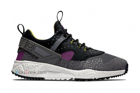 Nike Air Huarache Utility Medium Black Marathon Running Shoes/Sneakers 806979-500 - 806979-500