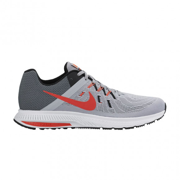 Nike Zoom Winflo 2 'Wolf Grey Bright Crimson' | Men's Size 10 - 807276-005