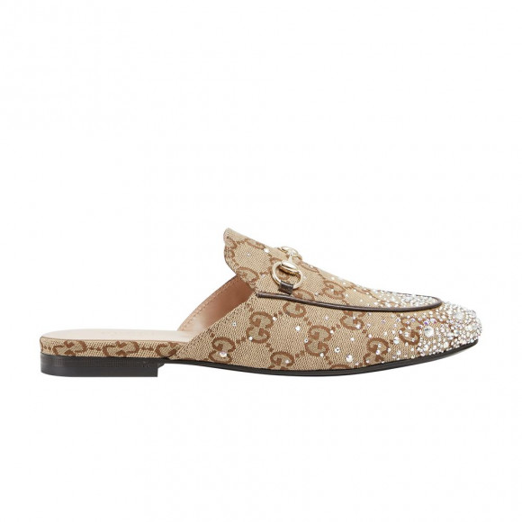 Gucci Wmns Princetown Slipper 'Monogram - Beige' | Cream | Women's Size 4 - 812307-FAD21-2549