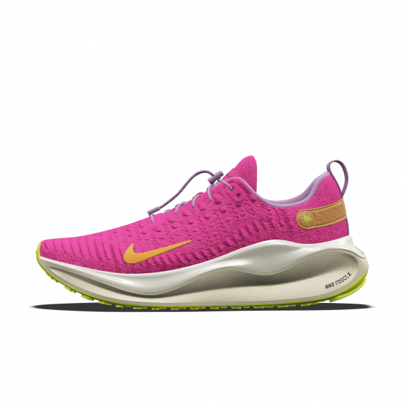 Chaussure de running sur route personnalisable Nike InfinityRN 4 By You pour femme - Rose - 8123684513