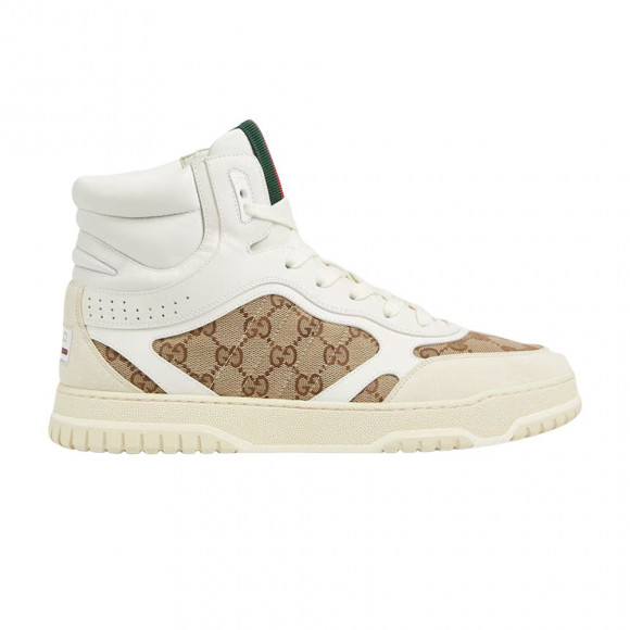 Gucci Re-Web High 'GG Canvas - White Beige' | Men's Size 11 - 812631-AADHW9573