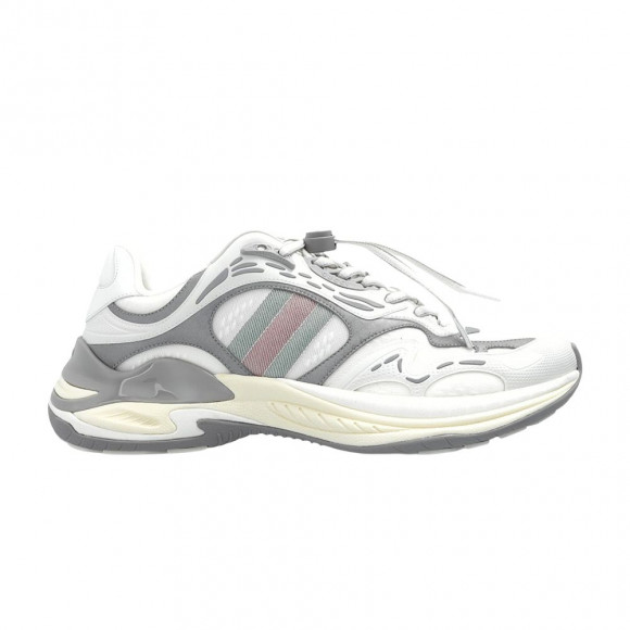 Gucci 2.0 Sneaker 'Grey White' | Men's Size 8 - 814040-FAD6Q-8745