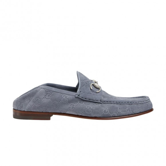 Gucci Horsebit 1953 Loafer 'GG Suede - Grey' | Men's Size 7 - 816185-AADWC-1602