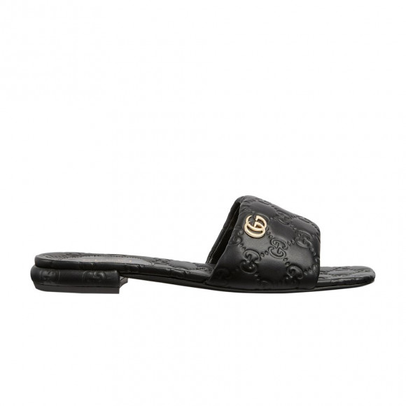 Gucci Wmns Slide 'GG - Black' | Women's Size 4.5 - 816330-AAEA2-1000