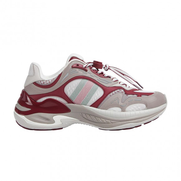 Wmns Gucci 2.0 'Grey Rosso Ancora Mesh' | Red | Women's Size 6.5 - 816489-FAD5T-8754