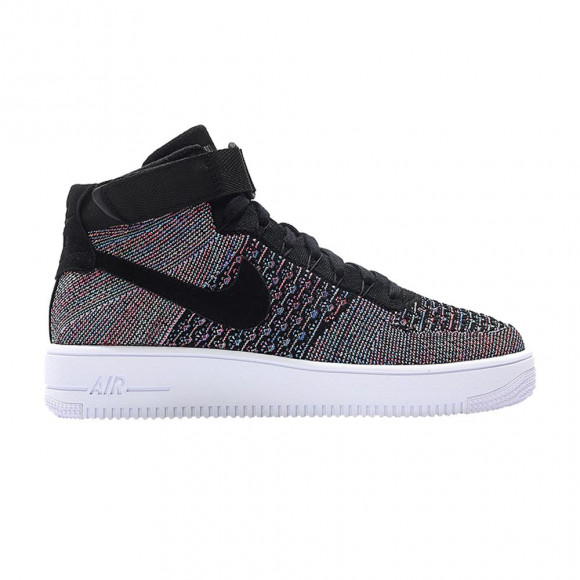 Nike Air Force 1 Ultra Flyknit Mid 'Hot Punch Blue Glow' | Black | Men's Size 10 - 817420-602