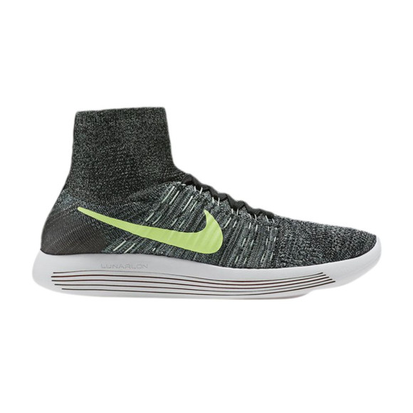 Nike LunarEpic Flyknit 'Black Ghost Green' | Men's Size 9 - 818676-015