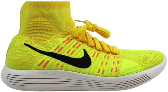 Lunarepic Flyknit Yellow Strike Marathon Running Shoes 818676-700