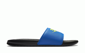 Nike Benassi JDI Mismatch Black Blue Slides 818736-074 - 818736-074