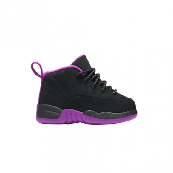 Air Jordan 12 Retro TD 'Hyper Violet' | Black | Infant Size 9 - 819666-018