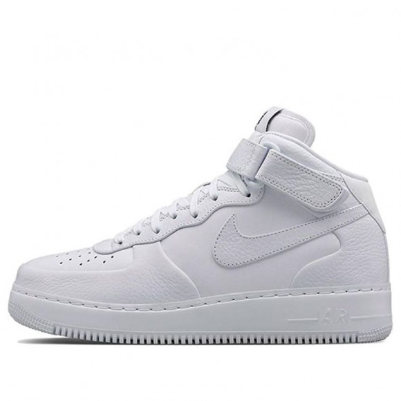 Nike Lab Air Force 1 Mid White Skate Shoes 819677-100 - 819677-100