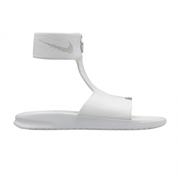 Nike Wmns Benassi Cuff Lux 'White' | Women's Size 7 - 819684-100