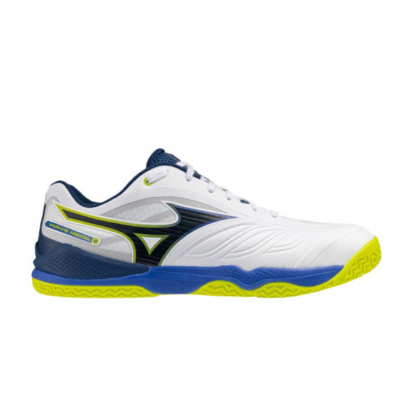 Mizuno Wave Medal 8 White 'Blue Lime' | Men's Size 9 - 81GA258211