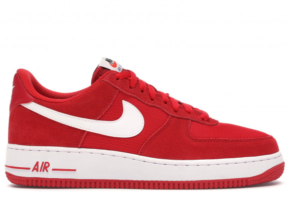 nike air force red and white