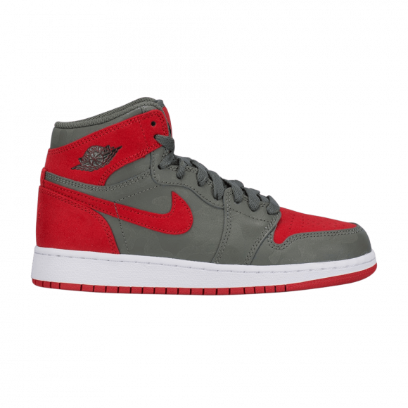 Air Jordan 1 Retro Hi Prem BG 'Bred Camo' - 822858-032
