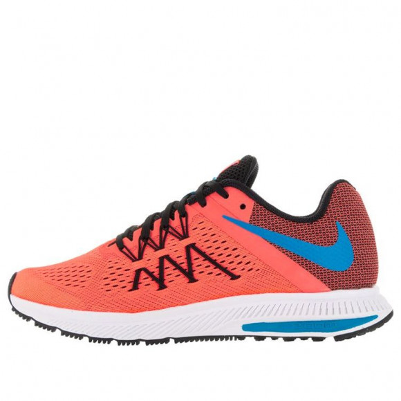 Zoom Winflo 3 PINK/ORANGE Marathon Running Shoes 831562-800
