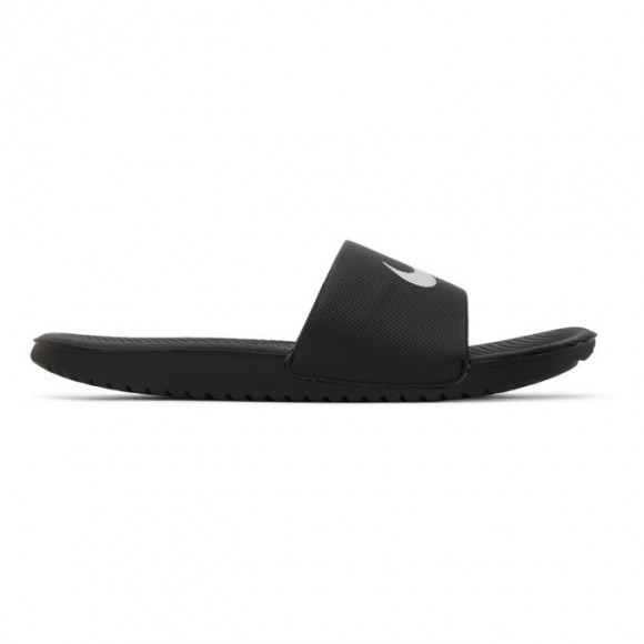 Nike Black Kawa Slides - 832646