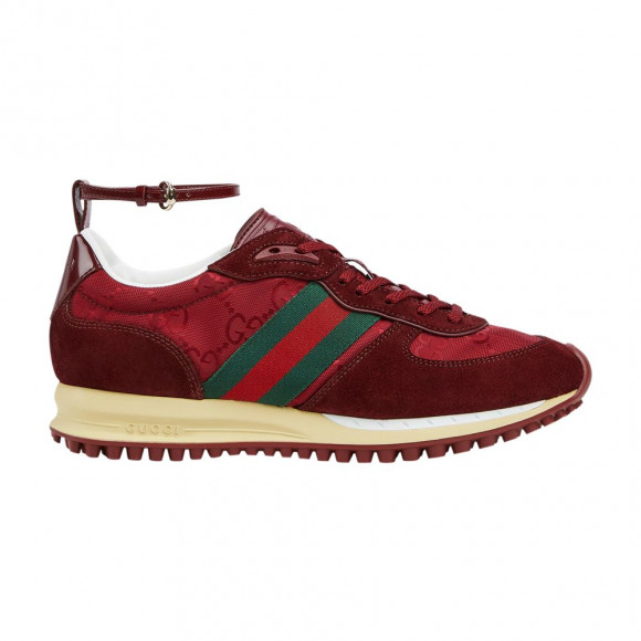 Gucci Wmns Re-Motion Trainer 'GG - Rosso Ancora' | Red | Women's Size 9 - 832918-AAEZM-6144