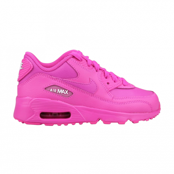 Nike Air Max 90 Leather GS 'Laser Pink' - 833377-603