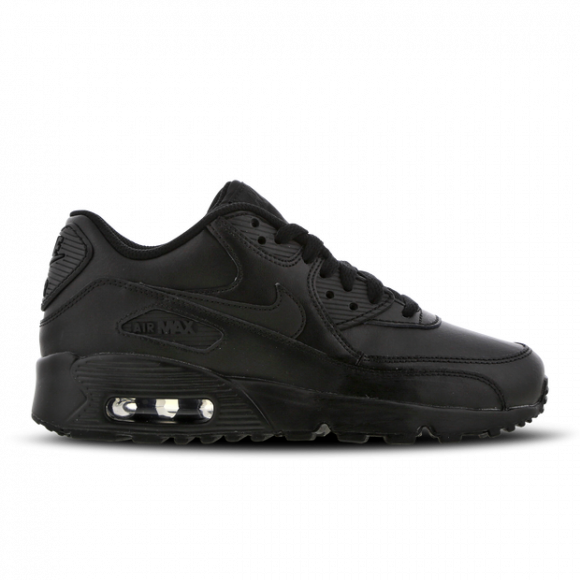 Nike Air Max 90 Leather (GS) 833412 001, черный, CZARNY - 833412-001