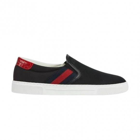Gucci Ace Slip-On 'Nero Black' | Men's Size 8.5 - 834216-FAEN8-1051