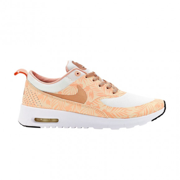 Nike Air Max Thea Print GS 'Tropical Leaf' | Orange | Kid's Size 4 - 834320-100