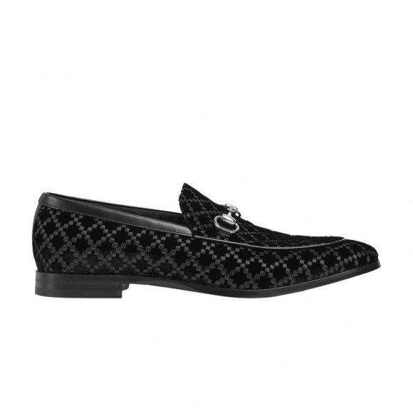Gucci Loafer Horsebit 'Black Check Motif' | Men's Size 7 - 835094-FAEQQ-1000