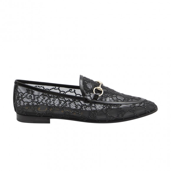 Gucci Wmns GG Jordaan Loafer 'Black Crystal' | Women's Size 6 - 835483-FAEQ0-1046