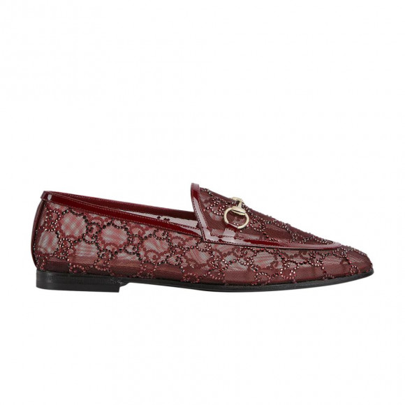 Gucci Wmns GG Jordaan Loafer 'Rosso Ancora Red' | Women's Size 7 - 835483-FAEQ0-6255