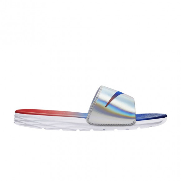 Nike Benassi Solarsoft Olyfed Slide 'Team USA' | Multi-Color | Men's Size 7 - 835553-461