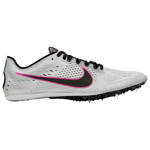 Pure Platinum / Black / Pink Blast - air nike white gold blue sneakers - Mid Distance Spikes - Nike Zoom 3