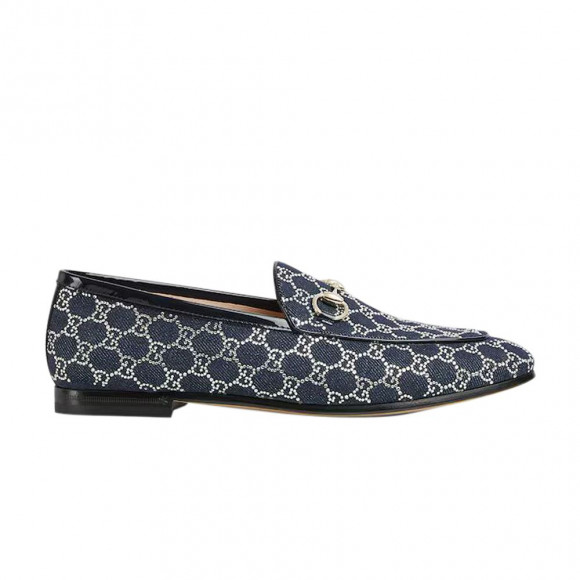 Gucci Wmns GG Jordaan Loafer 'Blue Denim Crystal' | Women's Size 6 - 836047-FAEUA-4051