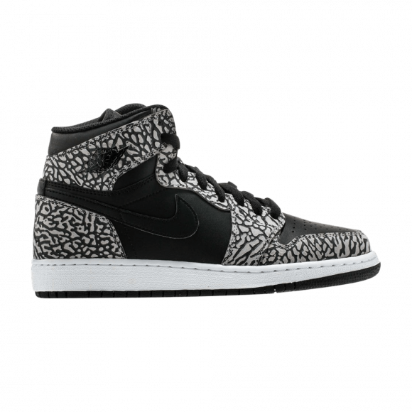 Air Jordan 1 Retro High Premium GS 'Black Elephant' - 838850-013