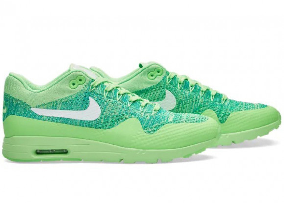 yeso Sastre clima Nike Air Max 1 Ultra Flyknit Voltage Green (W)