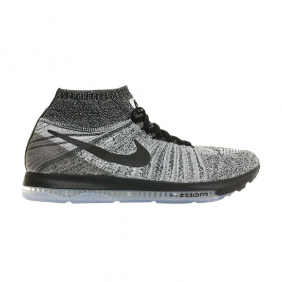 Nike Zoom All Out Flyknit 'Wolf Grey' | Black | Men's Size 8 - 844134-005
