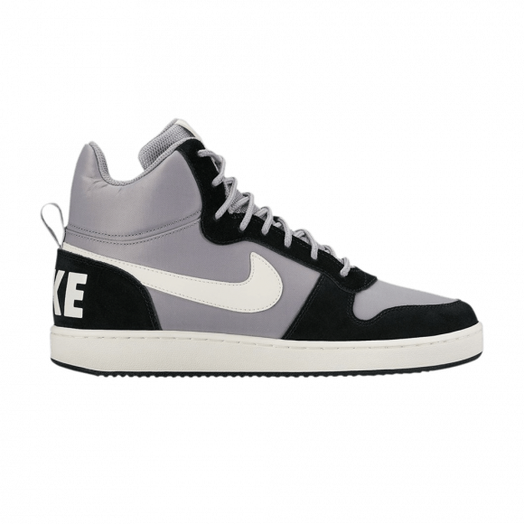 Nike Court Borough Mid Premium 'Matte Silver Black' - 844884-005