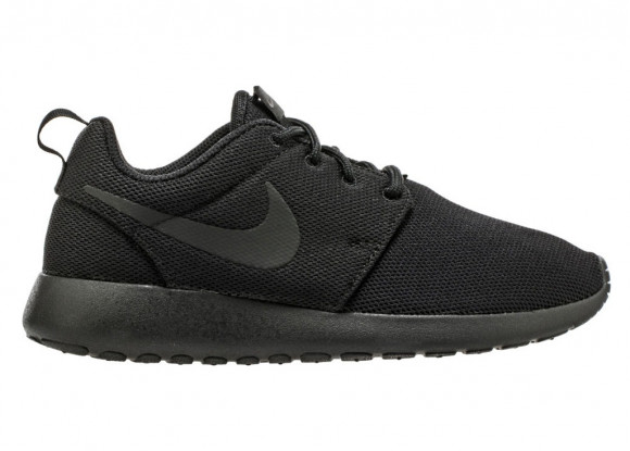 Fortaleza Duplicar Abreviatura Nike Roshe One - Women's Running Shoes - Black / Black / Dark Grey