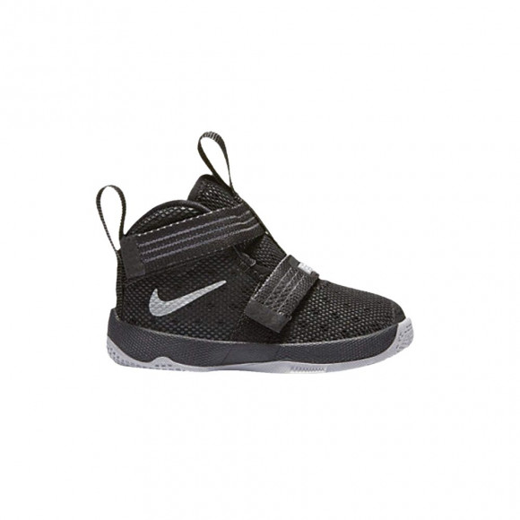 Nike LeBron Soldier 10 TD 'Black Metallic Silver' | Infant Size 5 - 845123-001