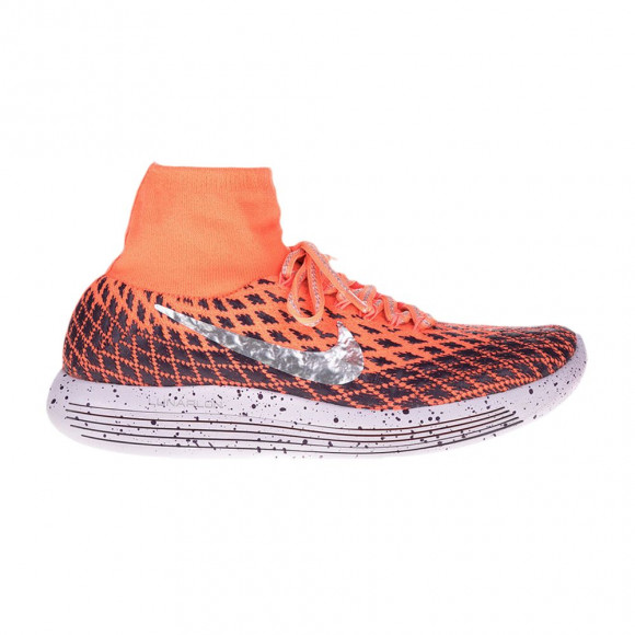 Nike Wmns LunarEpic Flyknit Shield 'Bright Mango Metallic Silver' | Orange | Women's Size 9 - 849665-800