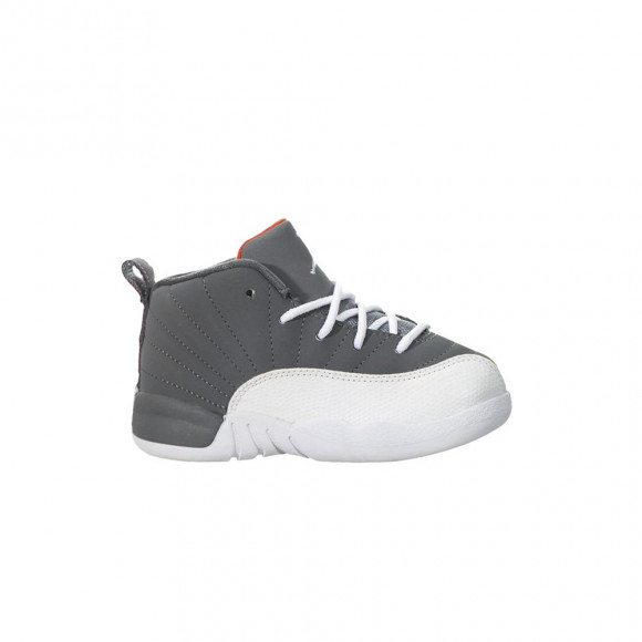Air Jordan 12 Retro TD 'Cool Grey Orange' | Infant Size 3 - 850000-012