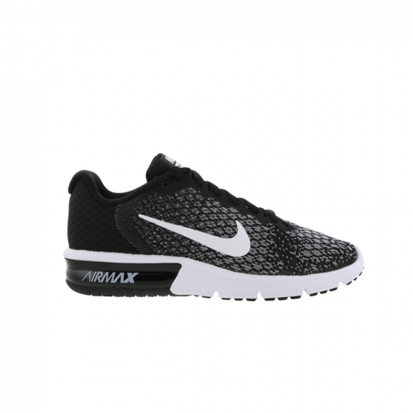 Nike Air Max Sequent 2 Black White-Dark 